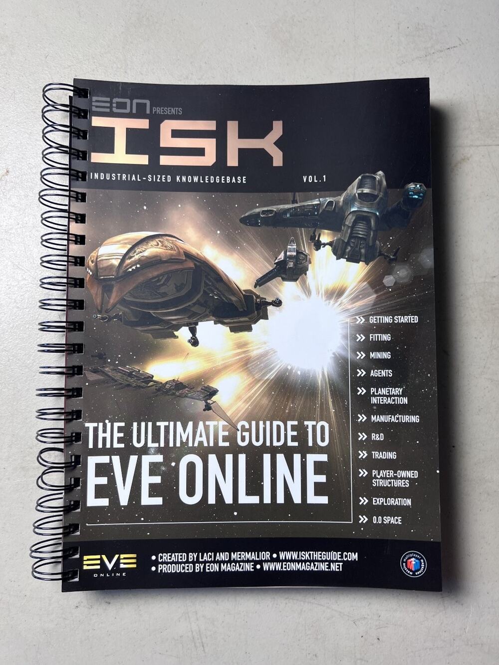 EVE Online PC Strategy Guide Official ISK Industrial-Sized Knowledgebase Vol 1